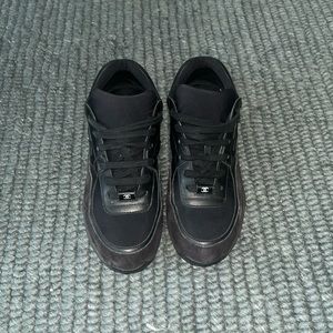Chanel Interlocking CC Logo Sneakers